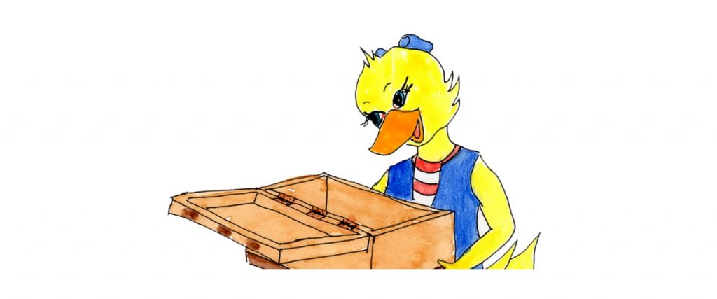 It's Empty! Dee the Duck and the Treasure Box.